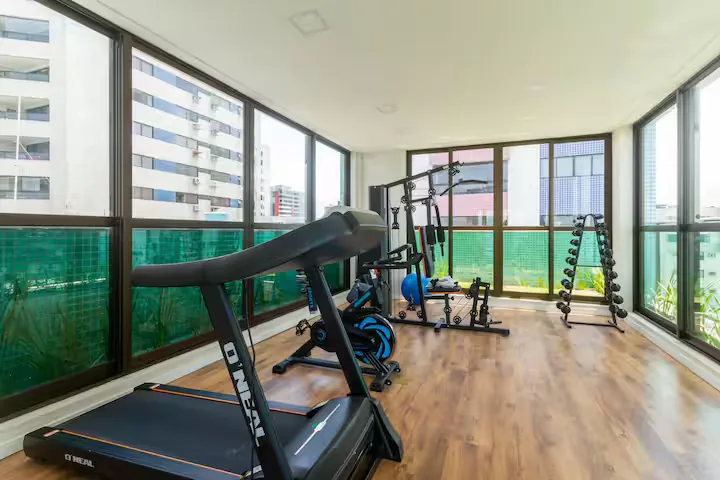 Academia equipada