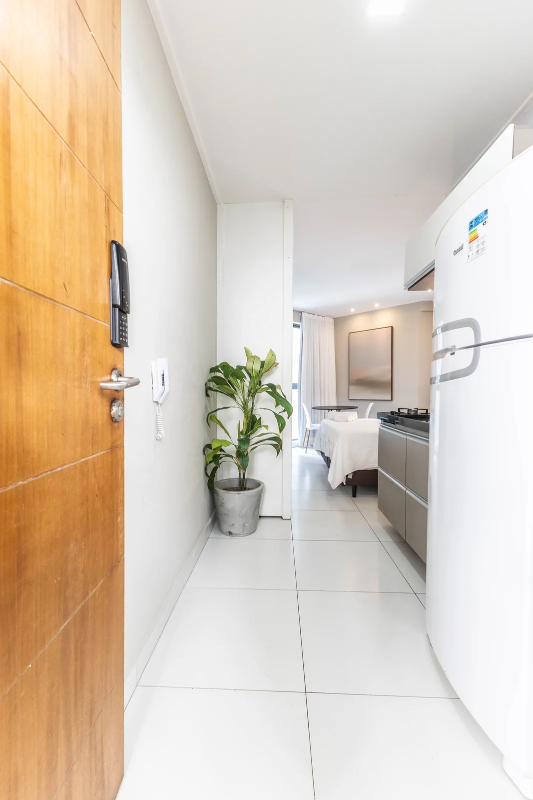 Entrada do apartamento